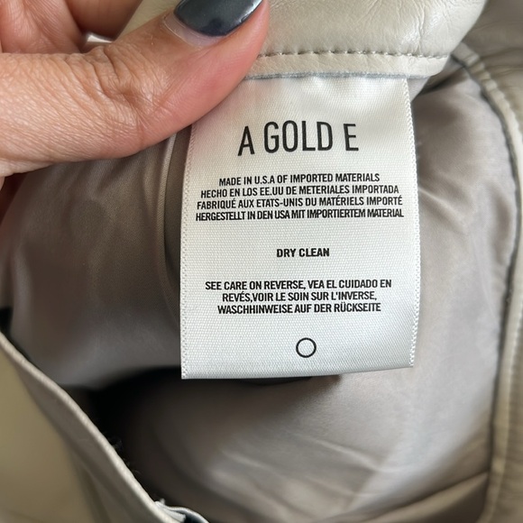 Agolde Recycled Leather 90s Pinch Waist Pants - Picture 12 of 13